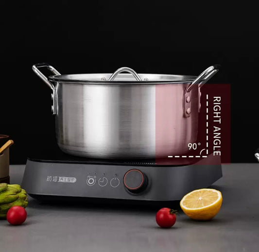 5PCS Aluminium Cooking Pot Set – Heavy Duty Kitchen Set (PRE-ORDER)