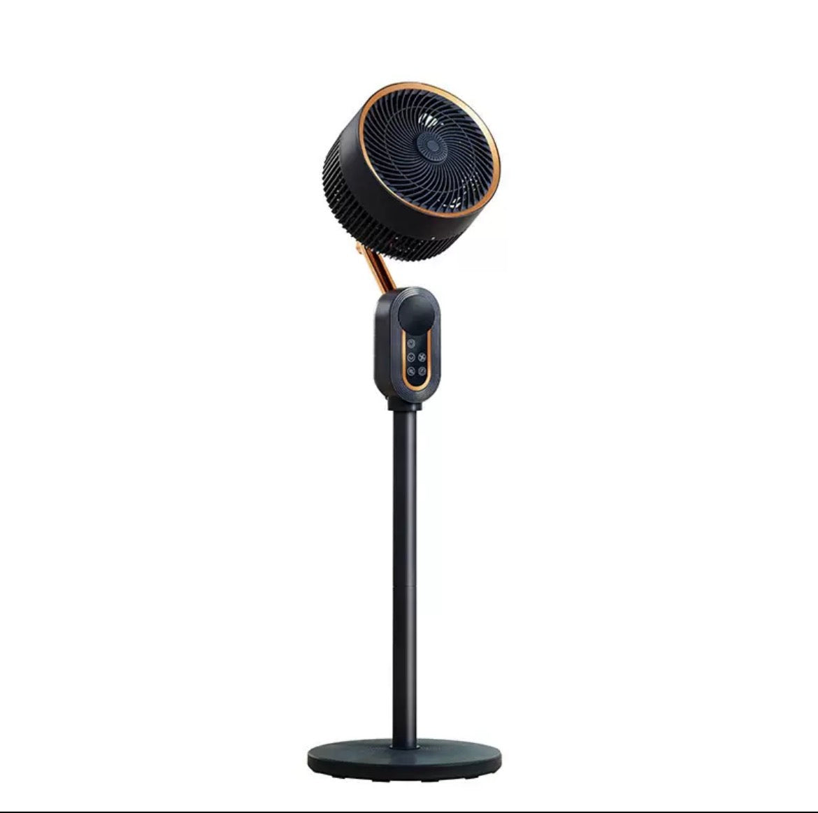 Smart 3D Air Circulator Standing Fan, Remote & Touch Control