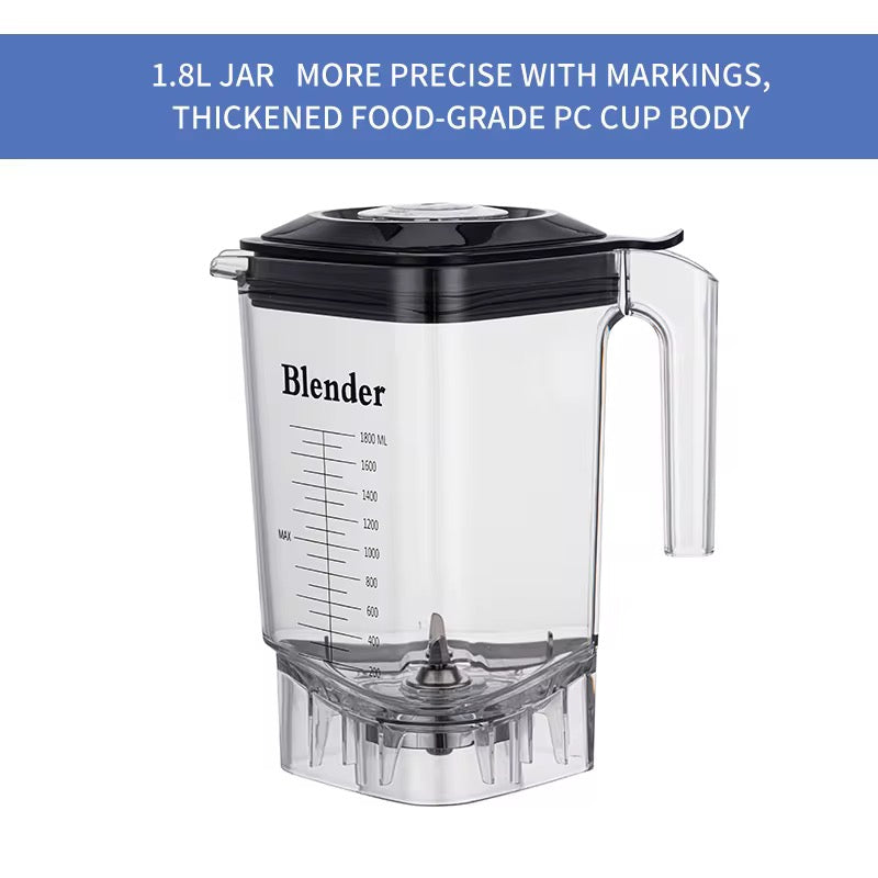 High-Performance Power Blender 2200W (Pre-Order | Black)