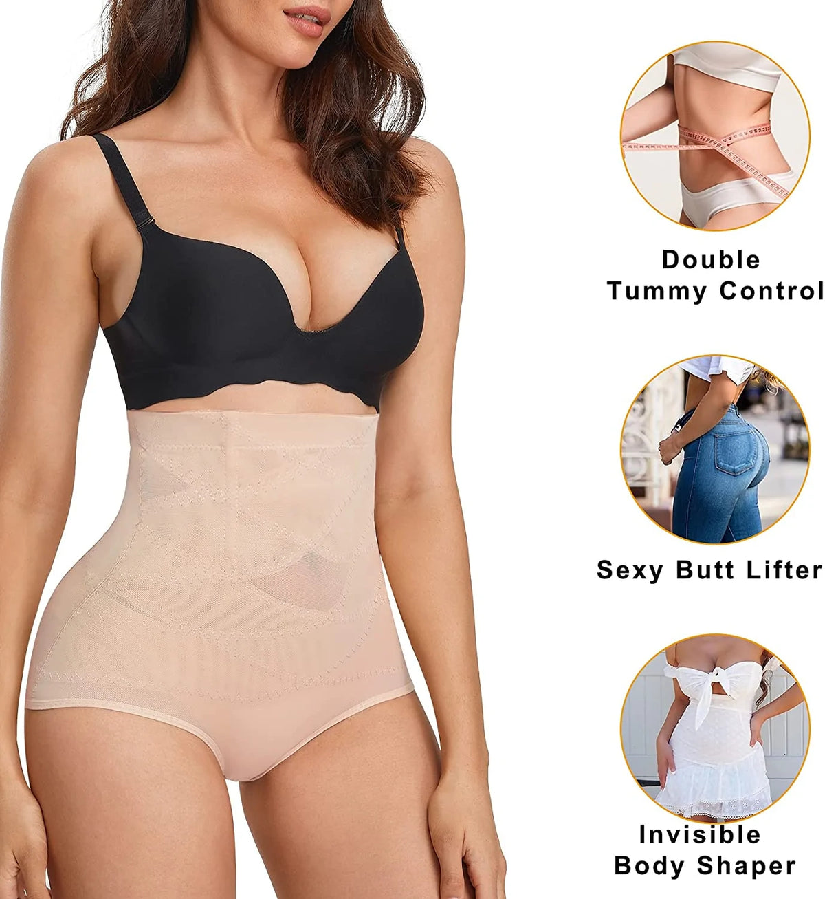 Sculpt & Smooth High-Waist Tummy Control Shapewear