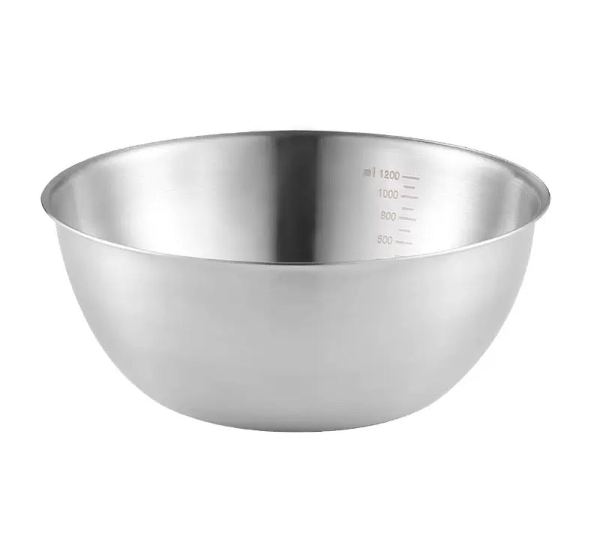 Stainless Steel Mixing Bowl Set – 3 Pieces