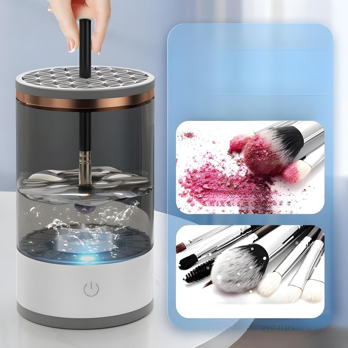 Automatic Electric Makeup Brush Cleaner