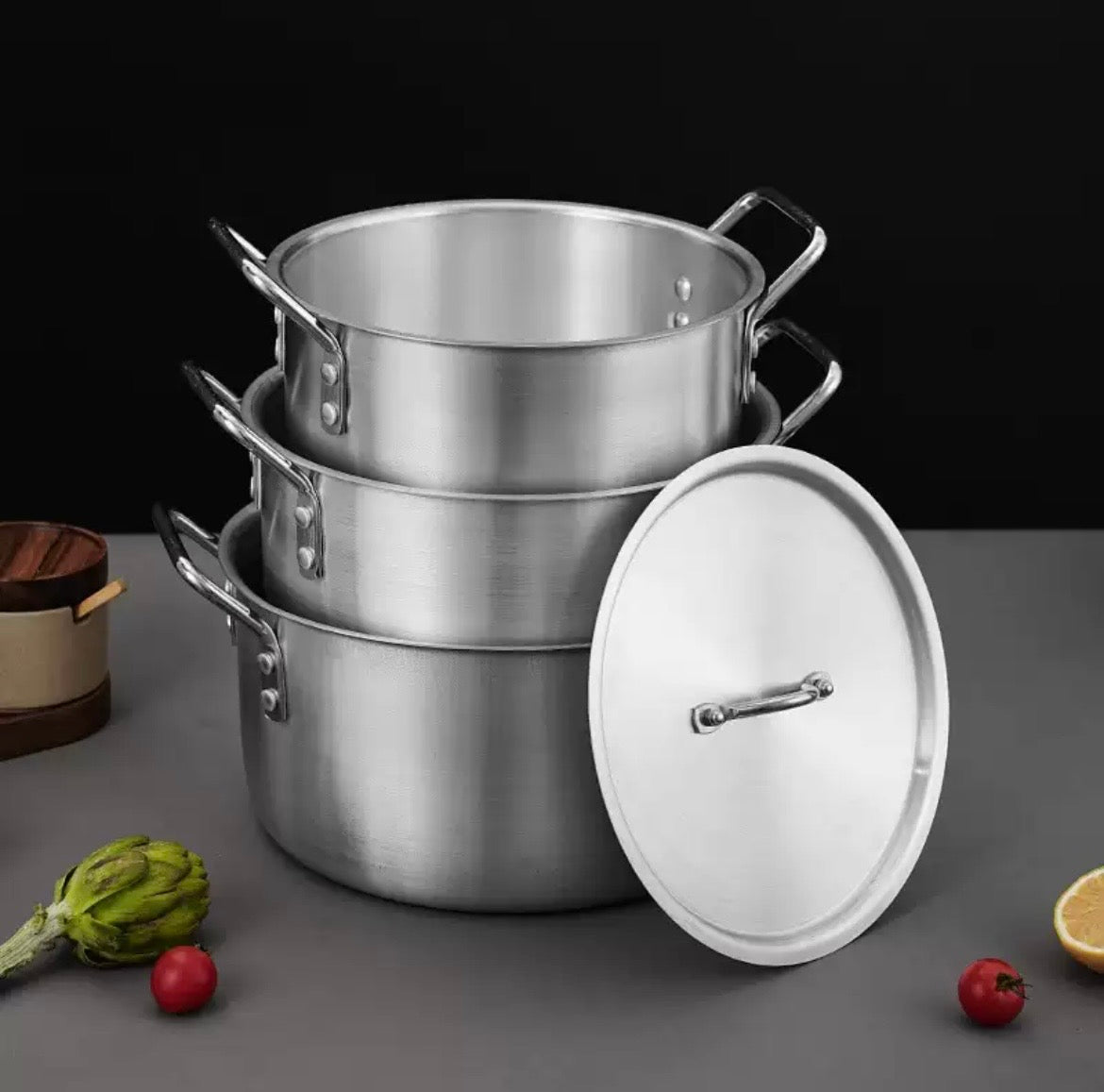 5PCS Aluminium Cooking Pot Set – Duty Kitchen Set