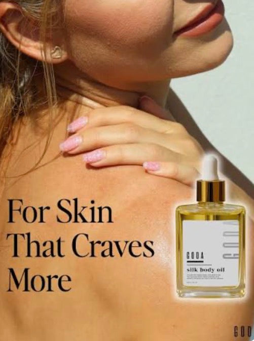 GODA Silk Body Oil – Deep Hydration & Radiant Glow