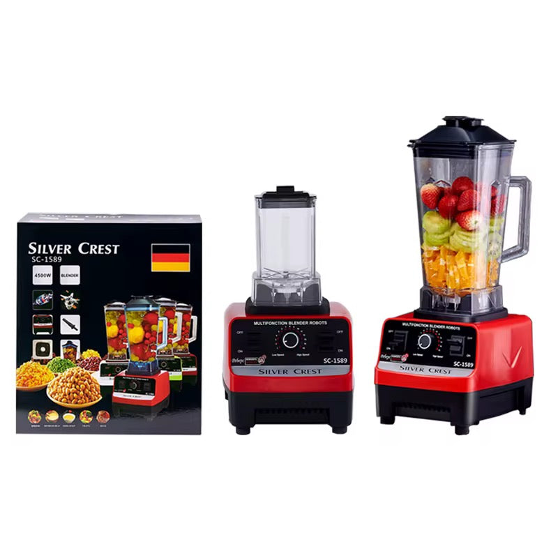 Silver Crest 2-in-1 Heavy-Duty Blender – High-Power Performance