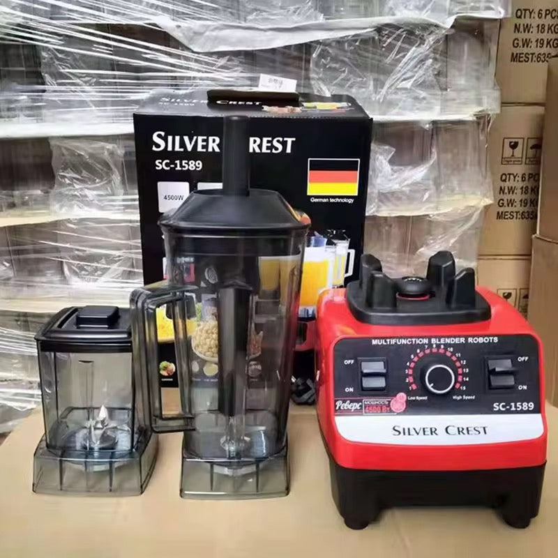 Silver Crest 2-in-1 Heavy-Duty Blender – High-Power Performance