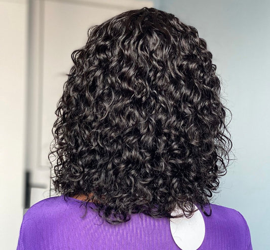 100% Human Hair Water Wave Fringe